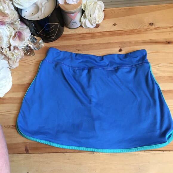 Athletics Bright Blue and Turquoise Skort, Super Cute, Athletics by Old Navy - Picture 6 of 13